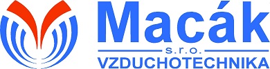 Macák Vzduchotechnika, Větrání a klimatizace Logo